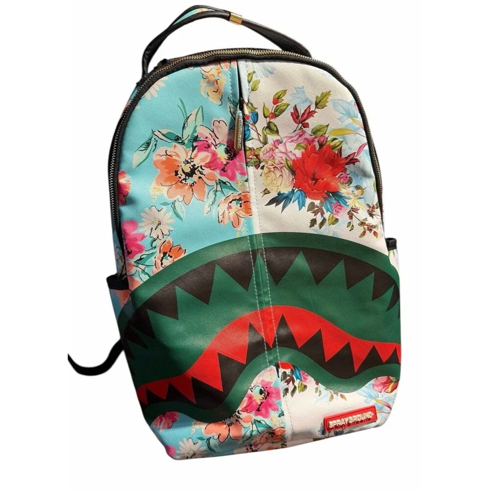 SPRAYGROUND BACKPACK THE SANCTUARY BACKPACK DLXV MULTICOLOR FLORAL Limited